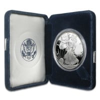 2002 Proof Silver American Eagle - 1 Troy Oz .999 Pure