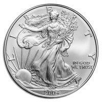 2004 Silver American Eagle - 1 Troy Ounce, .999 Pure