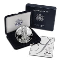 2007 Proof Silver American Eagle - 1 Troy Oz .999 Pure