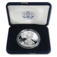 2008 Proof Silver American Eagle - 1 Troy Oz .999 Pure