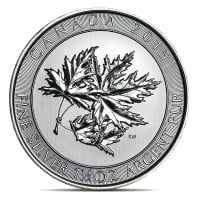 RCM SuperLeaf - 1-1/2 Troy Oz .9999 Pure Silver