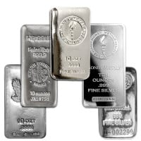 Buy 10 Oz Silver Bars >>