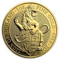 Queen's Beast Lion - 1 oz .9999 Pure Gold