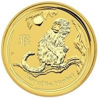 Perth Mint Lunar Series - 2016 Year of the Monkey, 1 Oz .9999 Gold