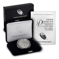 2020-W Proof Platinum American Eagle - 1 Troy Oz .9995 Pure