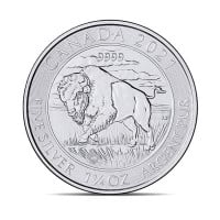 1-1/4 Ounce RCM 2021 Bison Buffalo - .9999 Silver