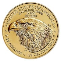 1/2 Oz American Gold Eagle Coin