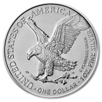 2021 Type 2 Silver American Eagle - 1 Troy Ounce, .999 Pure