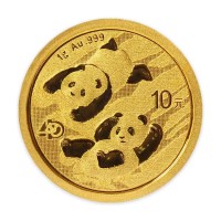 Chinese Panda Gold - 1 Gram, .999 Purity