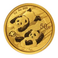 Chinese Panda Gold - 3 Gram, .999 Purity