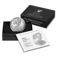 2022 Proof Silver American Eagle - 1 Troy Oz .999 Pure