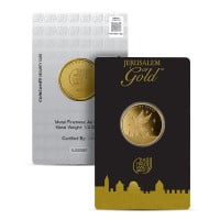 2025 Holy Land Mint Dove of Peace Gold 1/4 Troy Ounce Round - .9999 Pure in Assay Package