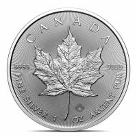 2025 Canadian Maple Leaf - 1 Troy Oz. Silver, .9999 Pure