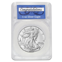 Silver American Eagle - In Congratulations Capsule