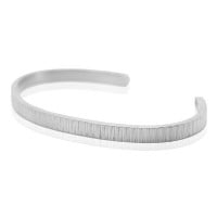 Platinum Bangle - Textured Cuff **Matte Finish** - 27.7 Grams, .9995 fine 24K Pure