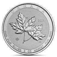 Canadian Twin Maple - Random Date, 2 Troy Oz .9999 Pure