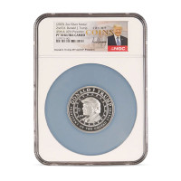 PF70 Graded 1 Troy Oz Silver President Trump Second Edition