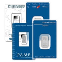 Palladium Bar, 5 Gram, .9995 Pure (Design Our Choice)