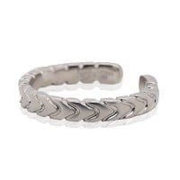 Platinum Ring - Modern Serpent **Matte Finish** - 5.3 Grams, .9995 Fine 24K Pure - Medium