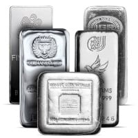 Silver Bar - 500 Gram (1/2 Kilo), .999 Pure
