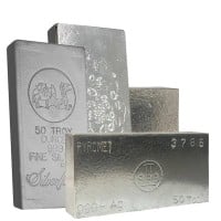 Silver Bar - 50 Troy Ounce, .999 Pure