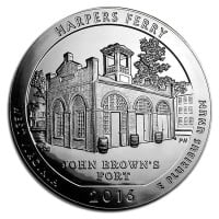 America the Beautiful - Harpers Ferry National Historical Park 5 Ounce .999 Silver