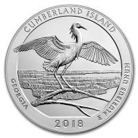 America the Beautiful - Cumberland Island National Seashore 5 Ounce .999 Silver