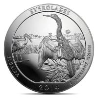 America the Beautiful - Everglades National Park 5 Ounce .999 Silver