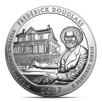 America the Beautiful - Frederick Douglass National Site 5 Ounce .999 Silver
