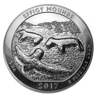 America the Beautiful - Effigy Mounds National Monument 5 Ounce .999 Silver