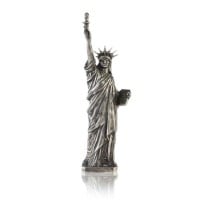 Lady Liberty - Sterling Silver Statue, 5 Troy Ozs, .925 Pure