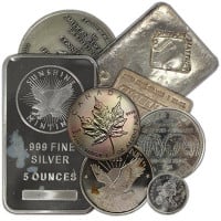 Buy Bargain Bin Silver, .999 Pure (Sold by the Ounce)