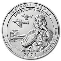 America the Beautiful - Tuskegee Airmen National Historic Site 5 Ounce .999 Silver