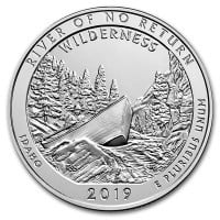 America the Beautiful - River of No Return Wilderness 5 Ounce .999 Silver