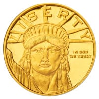1/2 OUNCE Lady Liberty Gold Round - .9999 Pure