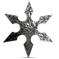 Dragon Silver Star - 1/2 Troy Ounce, .999 Pure
