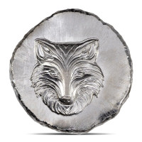 MK BarZ Regal Eagle Stamped Silver Round, 1/2 Troy Oz, .999 Pure