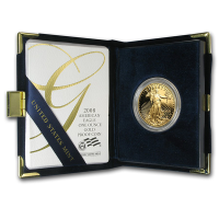 2008 Proof Gold American Eagle - 1 Troy Oz