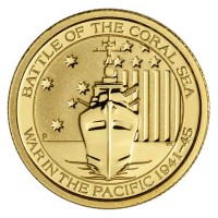 1/4 Ounce Perth Mint Gold Australian Coin, .9999 Pure