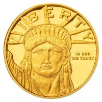 1/4 OUNCE Lady Liberty Gold Round 