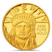 1/4 OUNCE Lady Liberty Gold Round 