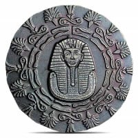 Egyptian King Tut 1/4 Oz Silver Round - .999 Pure