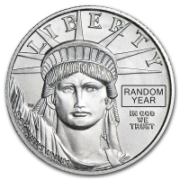 1/4 Oz Platinum American Eagle, Any Date/Type, .9995 Pure