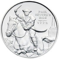 1/2 oz Paul Revere Silver Rounds