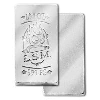 Silver Barter Bag - Bag Contains 10 Bars, Each 1/10 Oz .999 Fine Silver
