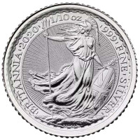 1/10 Troy Ounce British Britannia - .999 Pure Silver