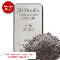 Vault Rhodium - 1/10 Troy Oz Rhodium, Securely Stored