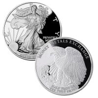 1/2 Ounce Walking Liberty Silver Round