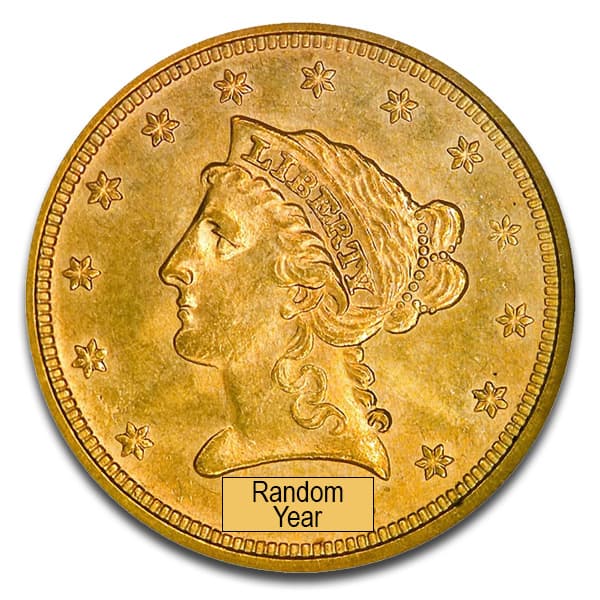 Buy U.S. Liberty Head 5 Dollar Gold Coins Online | Money Metals®