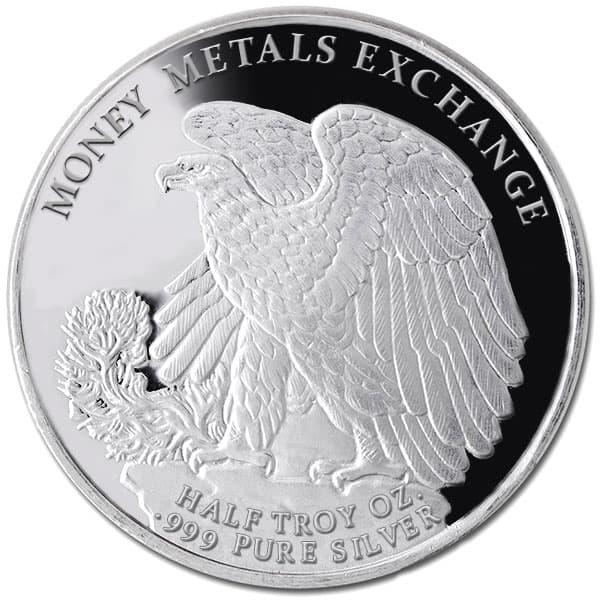 1/2 Ounce Walking Liberty Silver Round